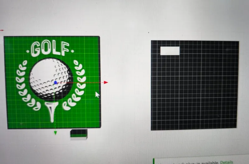 Golf Tee Lightbox