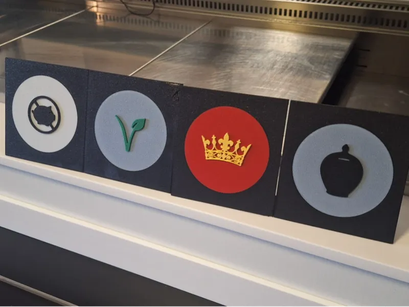 Buffet & Self-Service Food Markers (Customizable)