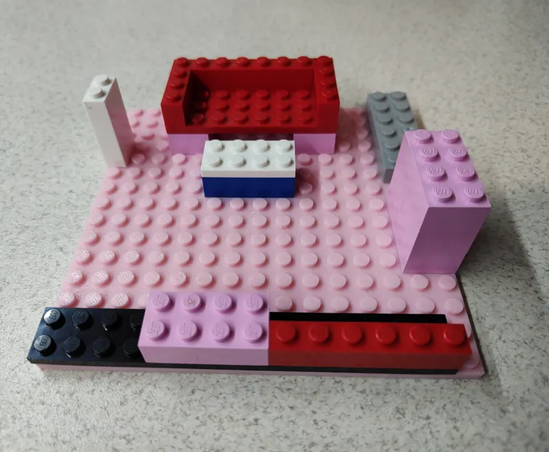 L.E.G.O. compatible plate 15x15