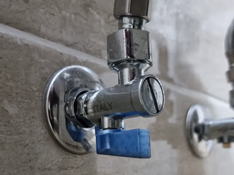 Ricambio leva rubinetto sotto lavabo con filtro