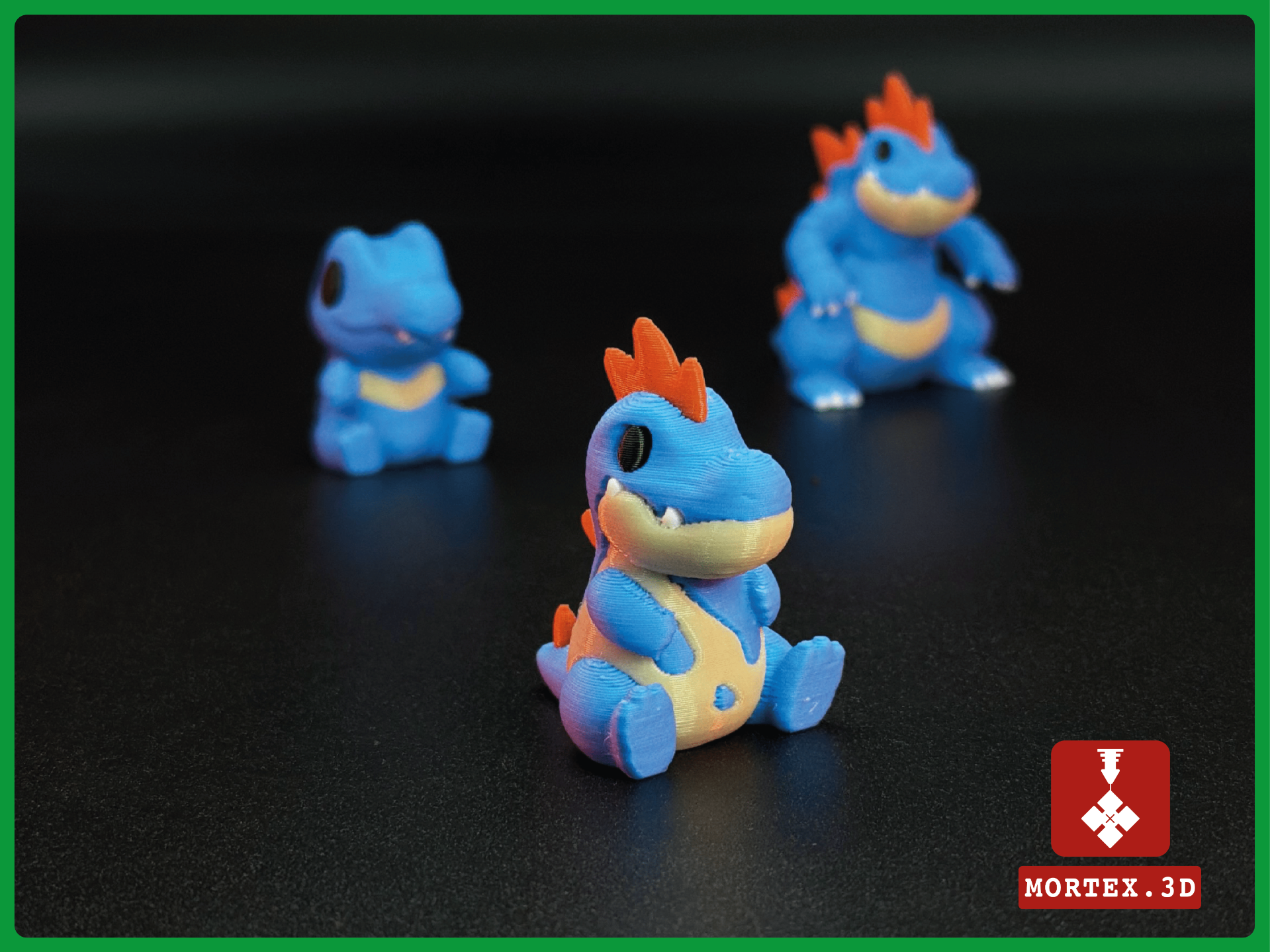 CROCONAW Pokemon Mini figure