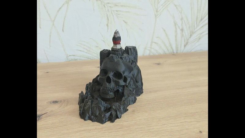 Incensario calavera