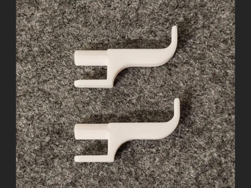 Haken für IKEA Micke Eckschreibtisch