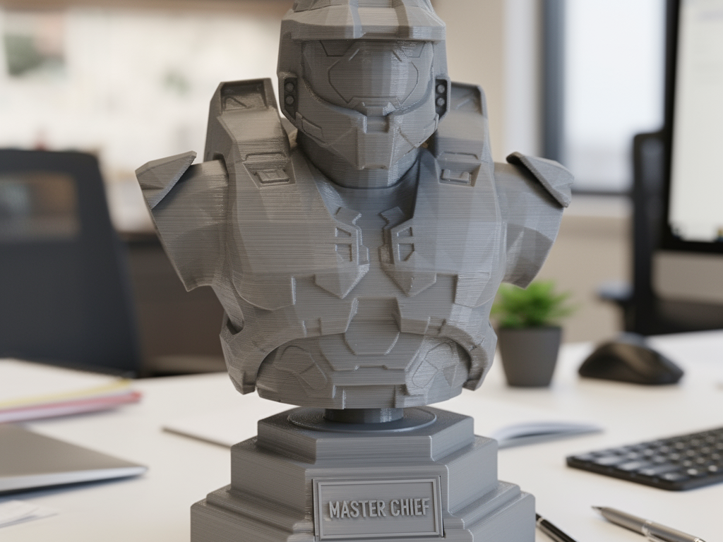 Halo Master Chief Bust