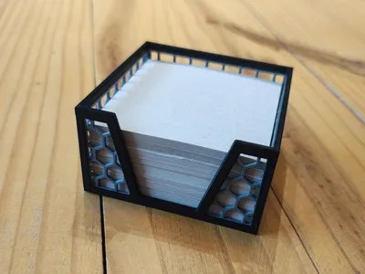 Modern Honeycomb Note Block Holder - Dual Color