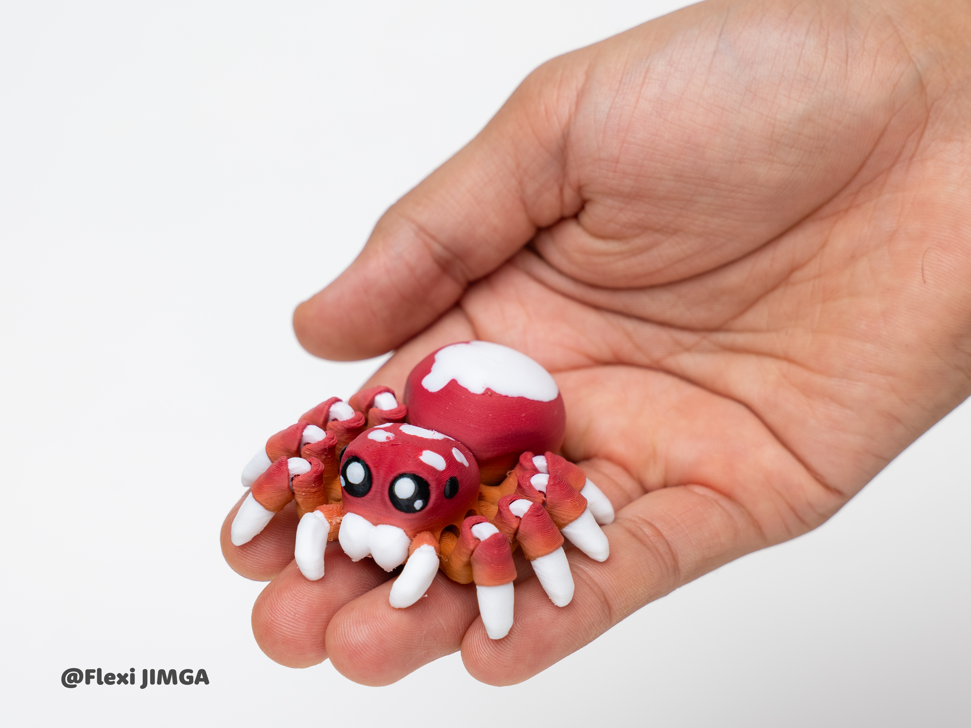Miniatura 3 do modelo 3D Mini Articulated Spider - Harmless!!!!