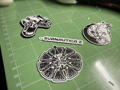 Subnautica 2 Keychains / Ornaments!