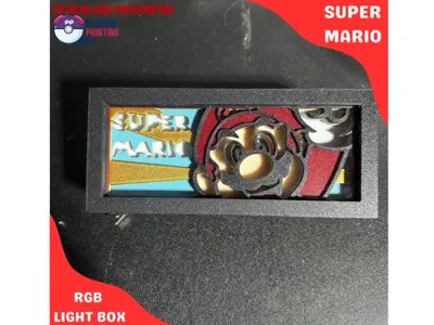 Super Mario RGB Lightbox