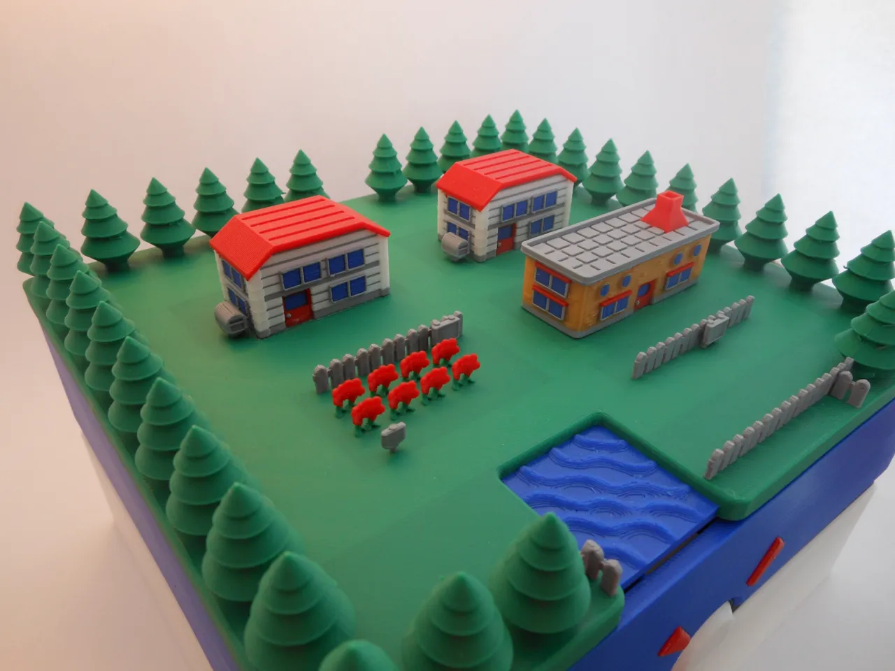Pokemon Card Box (1500 cards) - Pallet Town art view 3