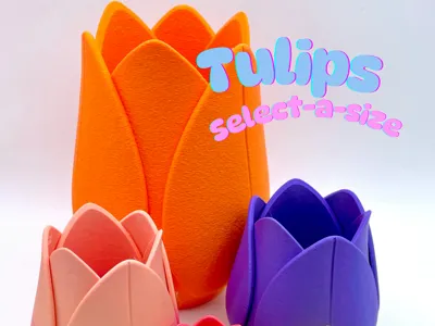 Tulip 3d Print Model Download Makerworld