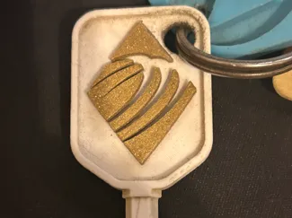 Transworld Business Advisors Paddle Key Chain