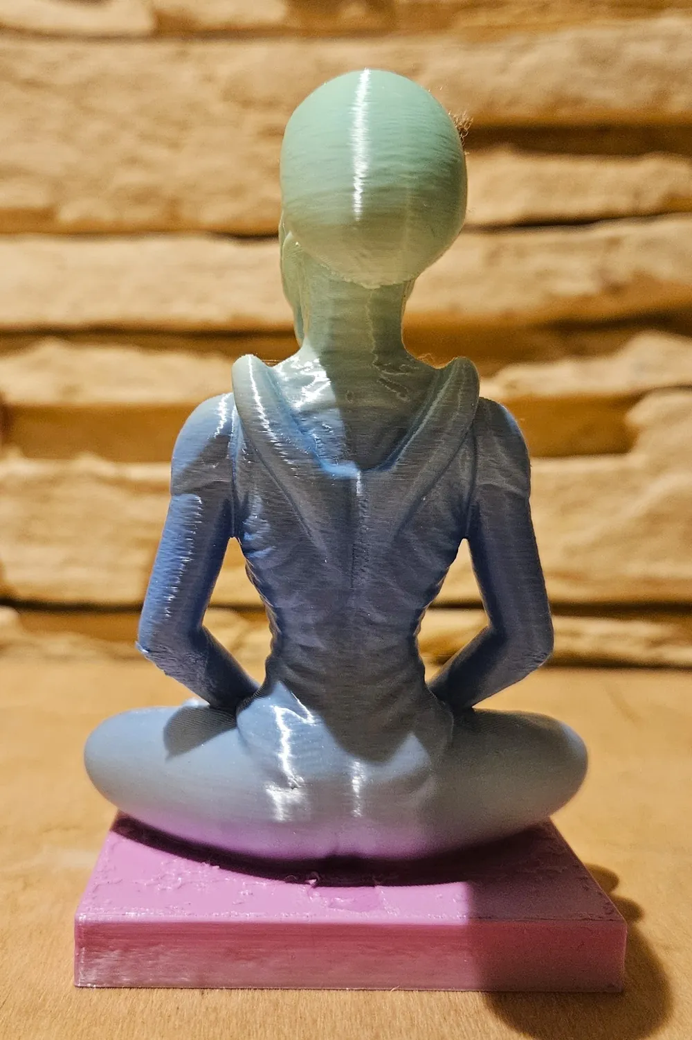 Alien Xenomorph Doing Yoga - Free 3D Print Model - MakerWorld