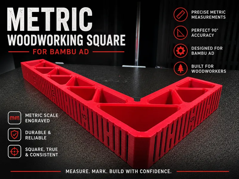 Precision Marking 90 Degree Square