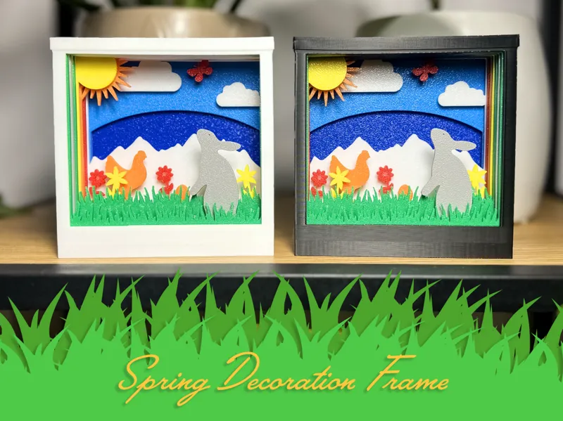 Spring Decoration Frame