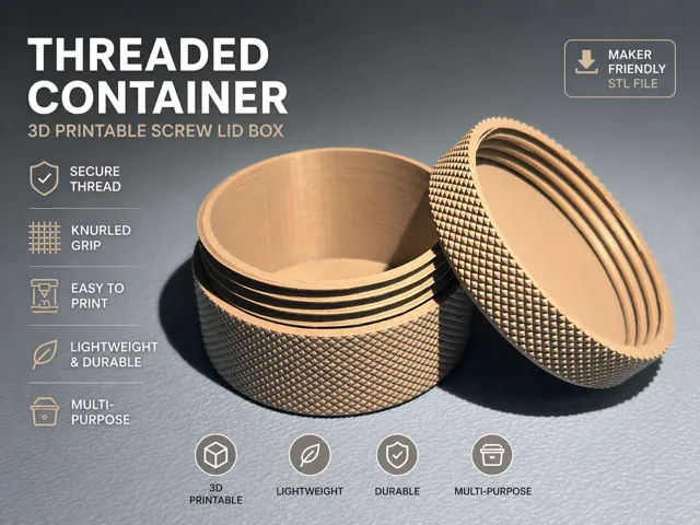 Screw Lid Container