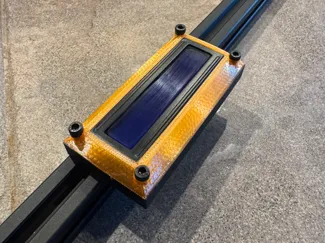 LCD Mount & Cover for Aluminum Extrusion