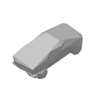 Cybertruck low-poly — photo 3