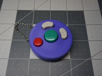 Gamecube Facebutton Fidget Toy