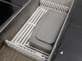 Abflussieb / Haarsieb Dusche mit Sperre