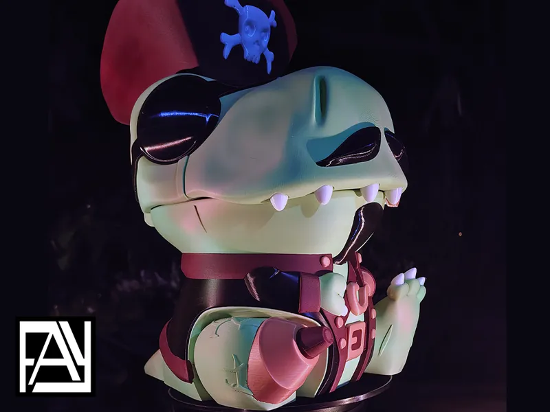 Pirate baby rex candy bowl