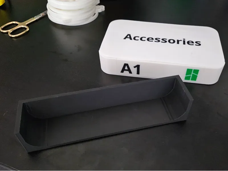 HSW BambuLab Accesories Box holder / mount 
