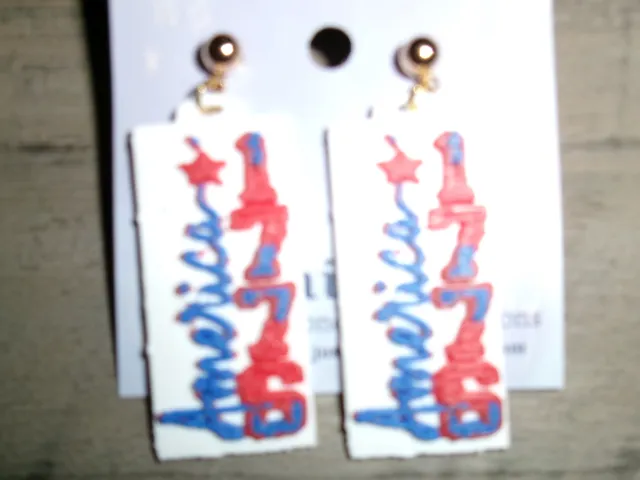 America 1776 Earrings