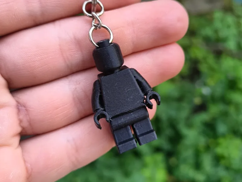 LEGOs minifigure keychain