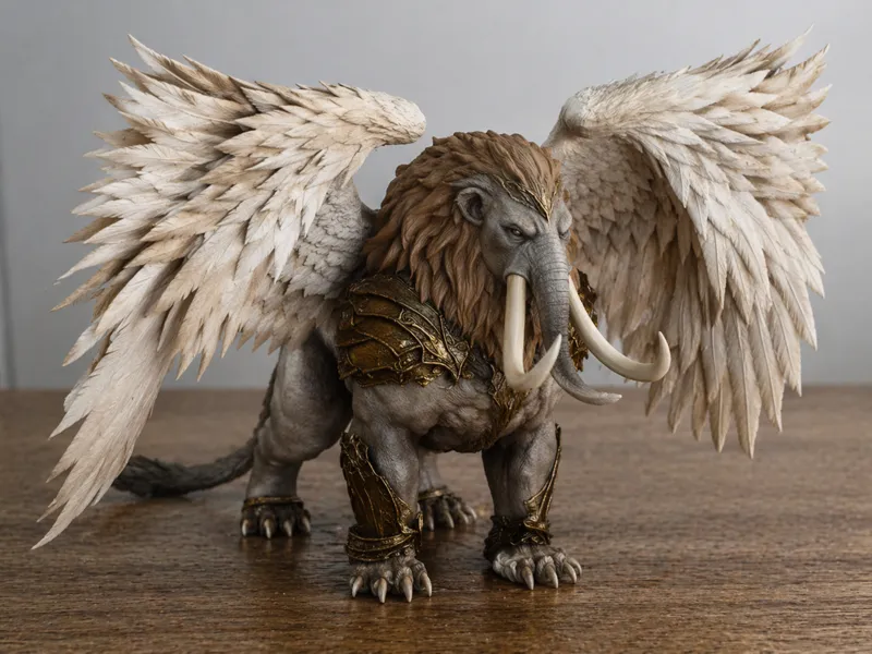 Golden Winged Mammoth