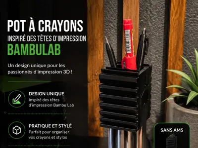 Bambulab pensil case