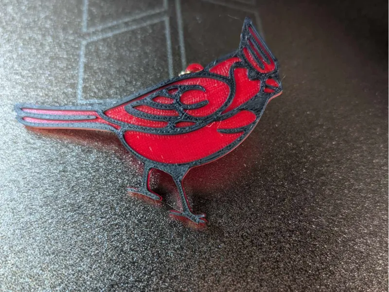 Cardinal Ornament
