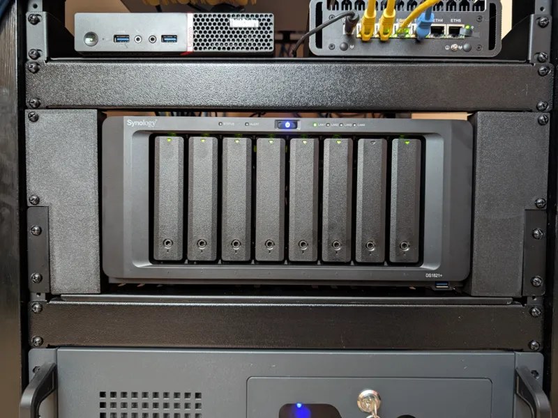 4U Rack Blanks for Synology DS1821+