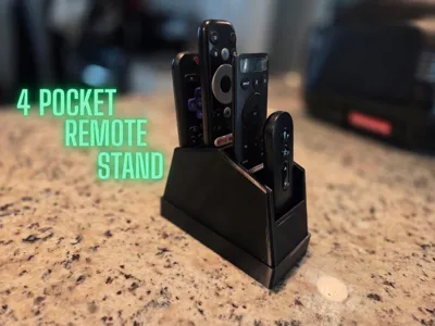 4 Pocket Remote Stand