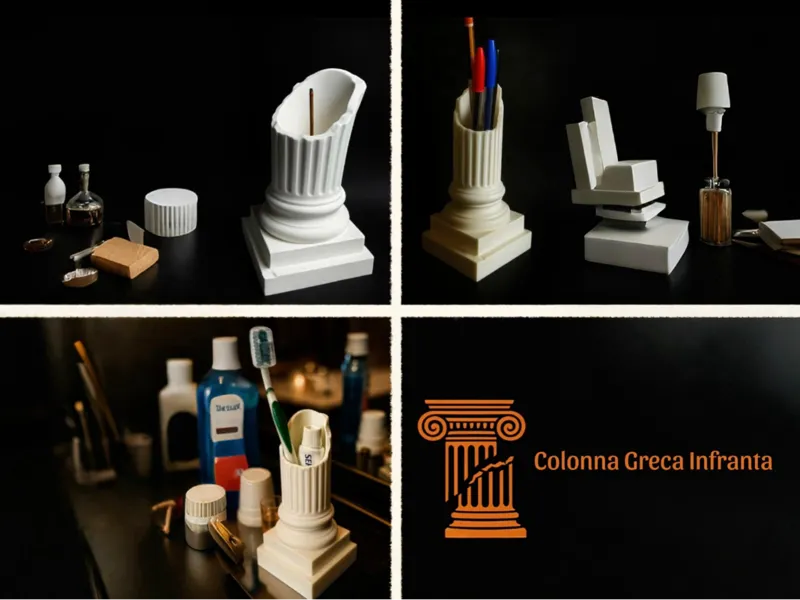 Colonna Greca Infranta. Eleganza Classica Multiuso