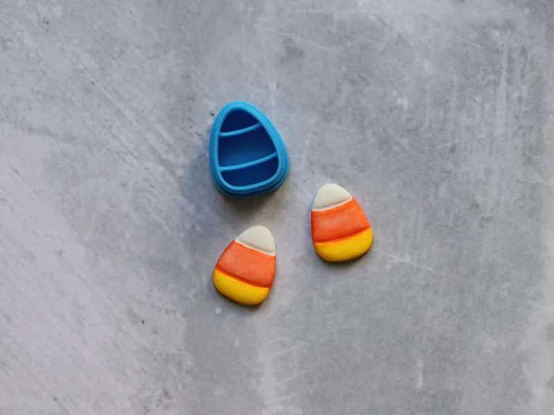 Candy Corn Polymer Clay Cutter