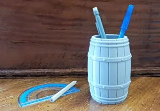Barrel Pen Holder