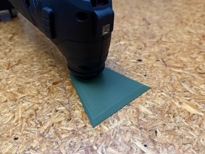 Scraper & Template Oscillating Interface System