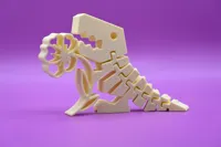 FlexiDino imprimable en une pièce - version Printemps — photo 2