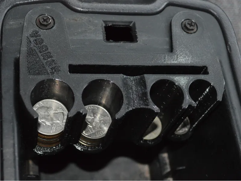 Jeep XJ Cherokee Coin & Card Console Organizer