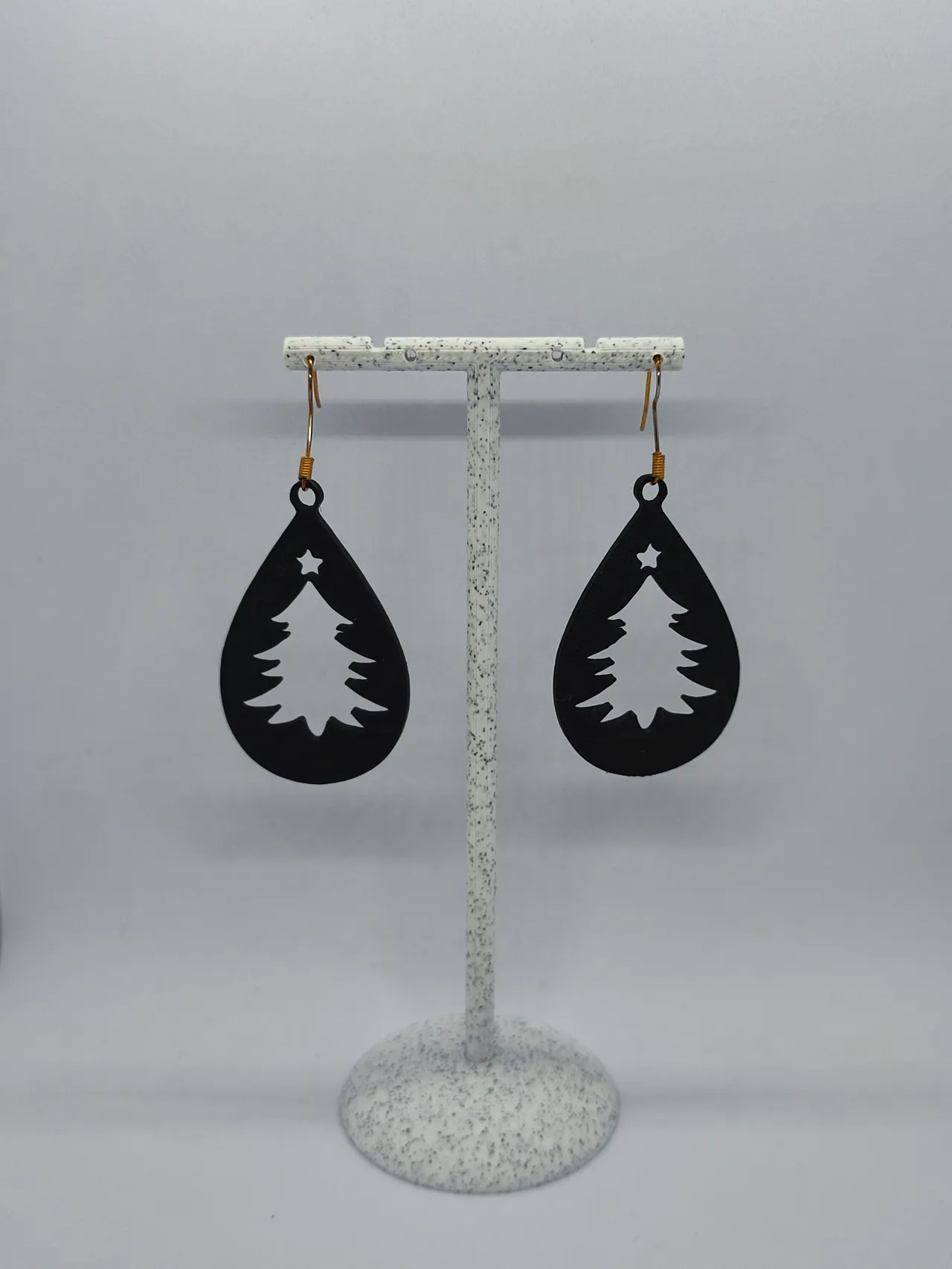 Aretes Gota de Abeto view 2