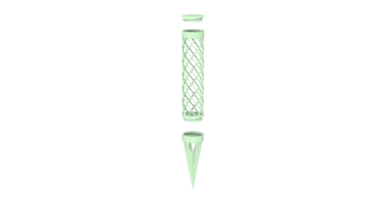 Modular Moss pole 60MM stake for houseplants view 4