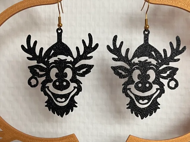 Earrings - Christmas Reindeer