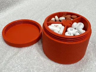 Modular Storage Organizer for medicine or vitamins