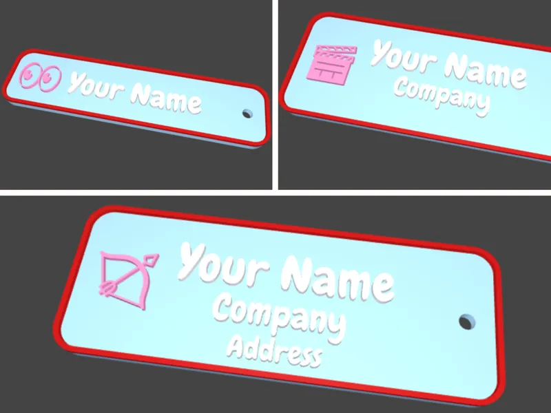 Universal Keychain Generator