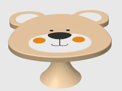 Teddy Bear Cake Stand