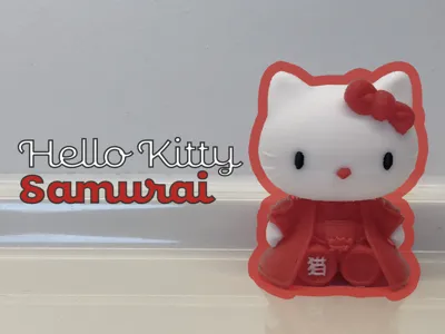 Hello Kitty Samurai