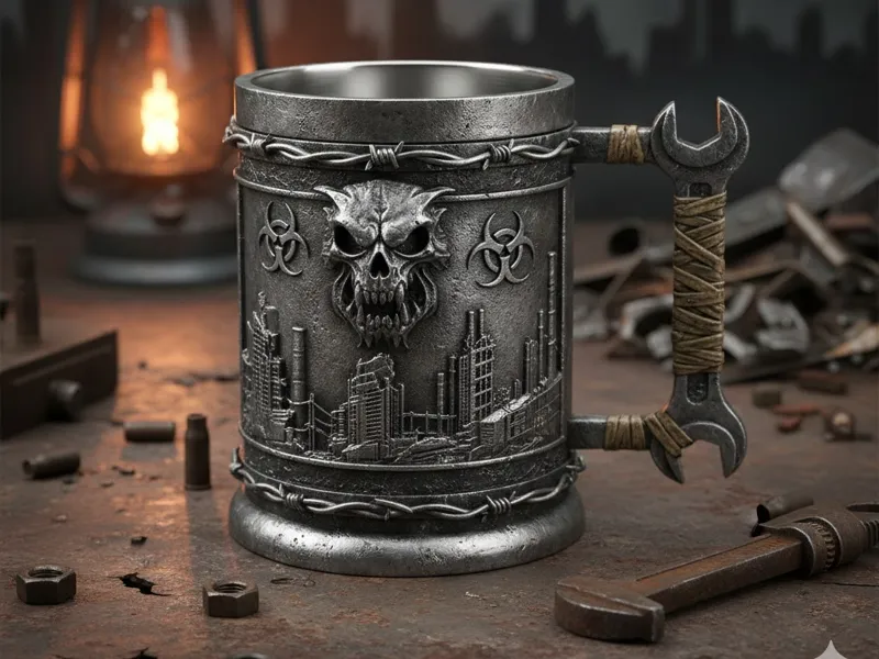 Virus City Mug Can Holder