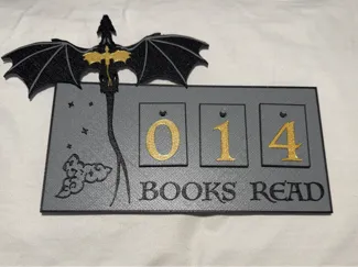 Fourth Wing Book Counter