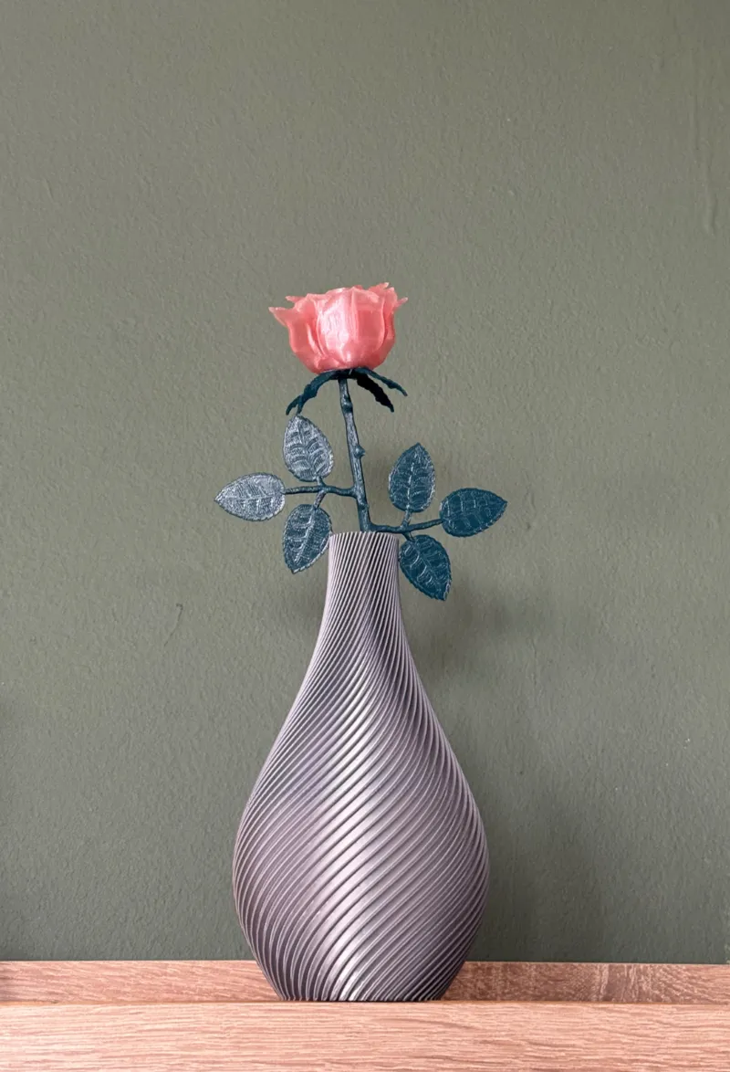 Spiral Flower Vase