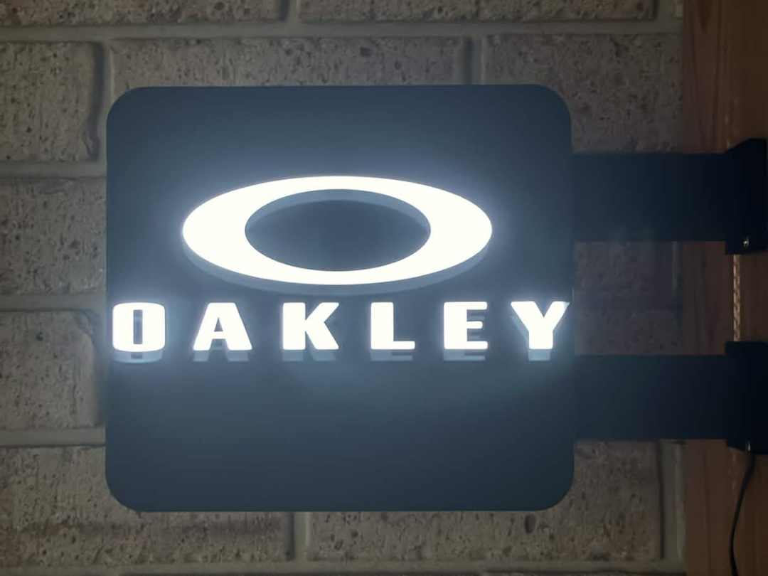 Oakley - 2 Sided Lightbox sign