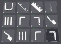 PETG - Single Parts and Brim